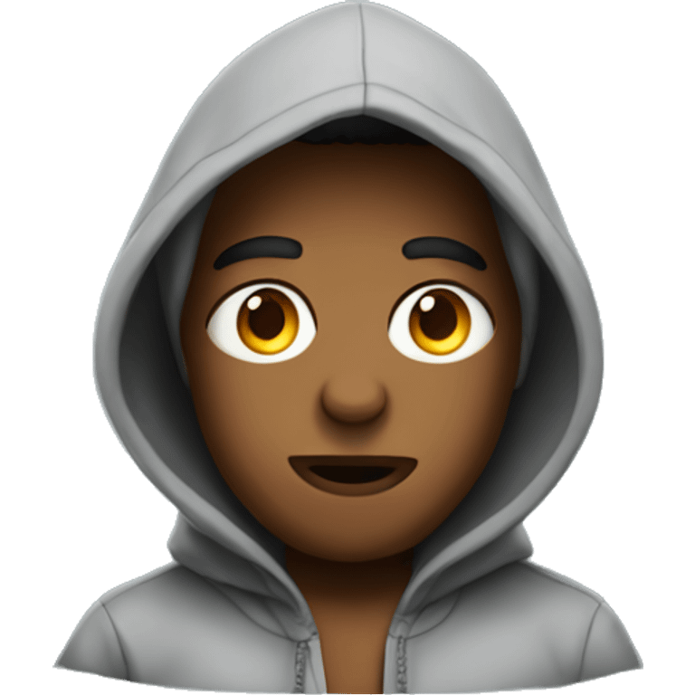 boys in a hoodie with cigar emoji