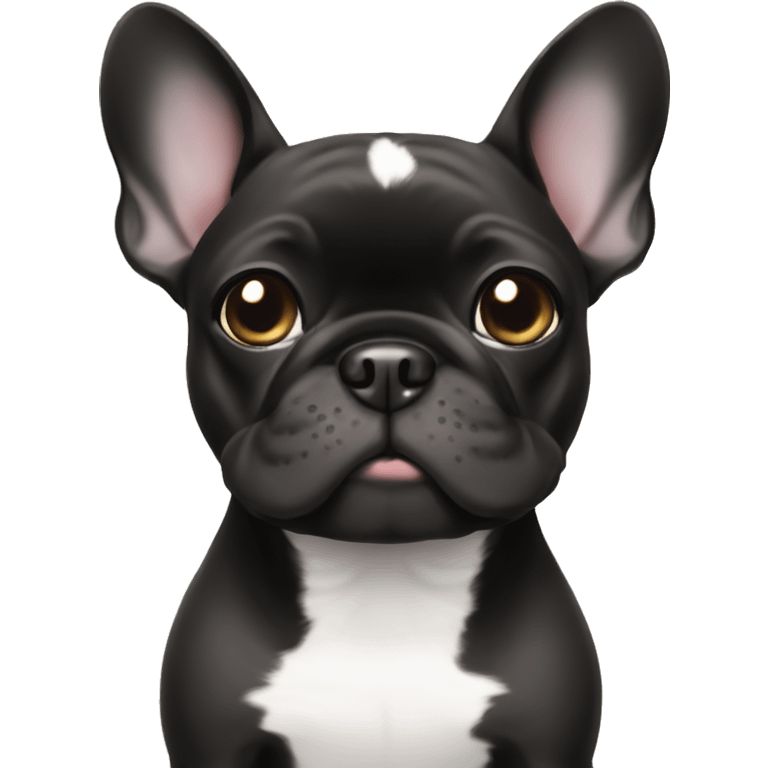 black frenchie  emoji