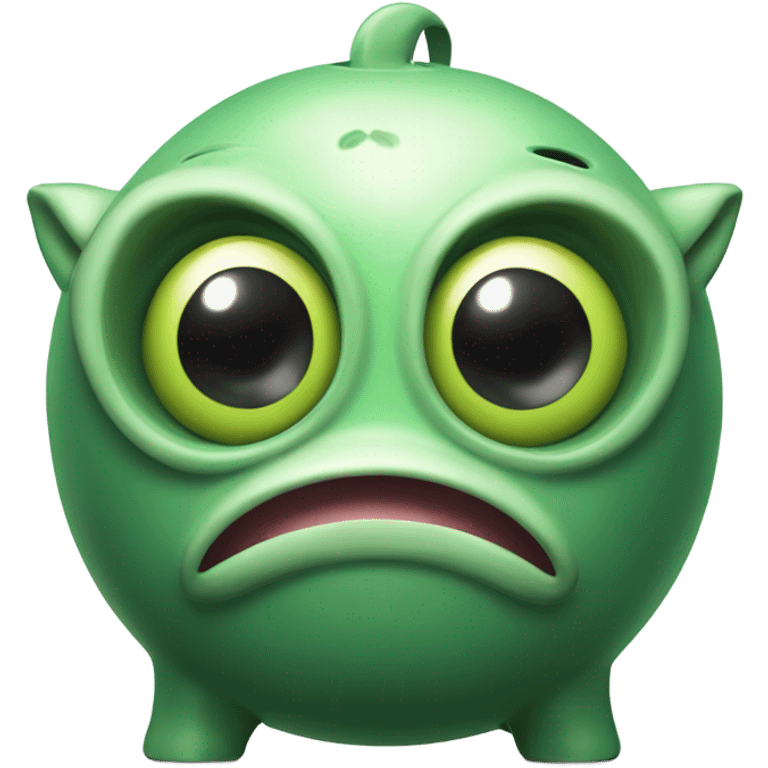 alien piggy bank emoji