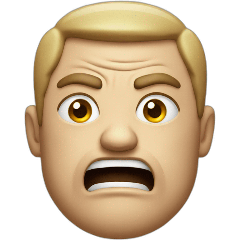 angry man emoji