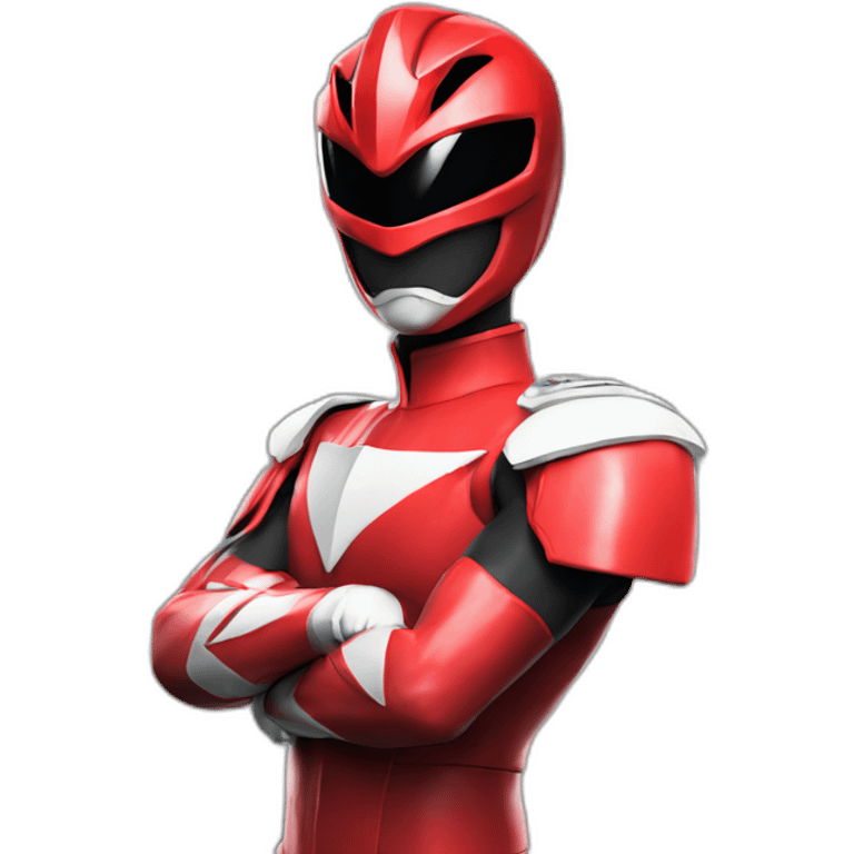 Power Rangers rojo emoji