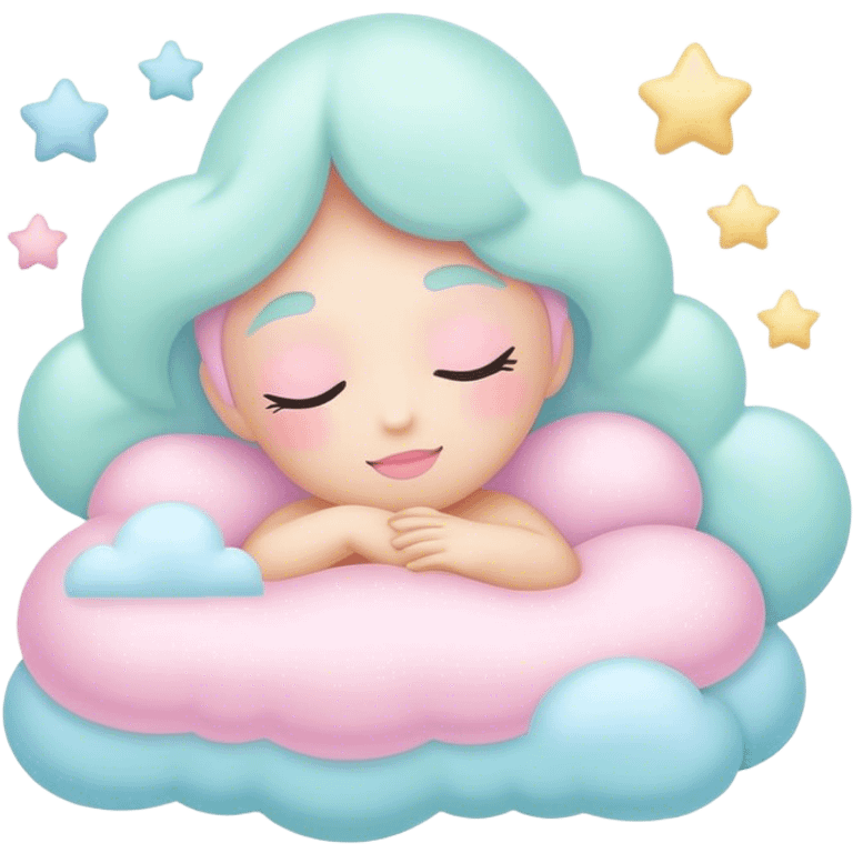 dream pastel color emoji