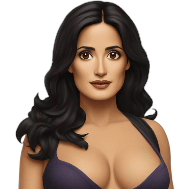 Salma hayek sexy nice emoji