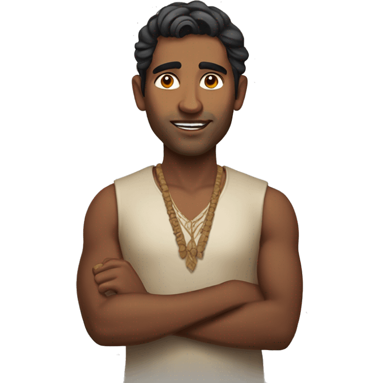 Realistic Indian menn emoji