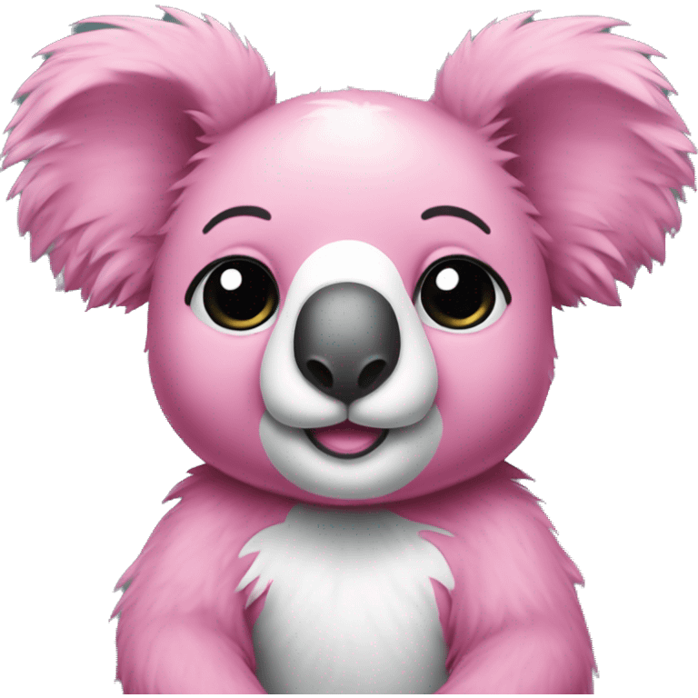 pink koala emoji