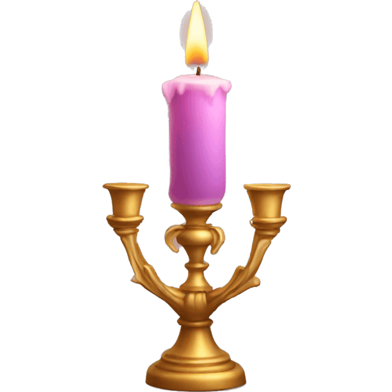 Fancy candle emoji