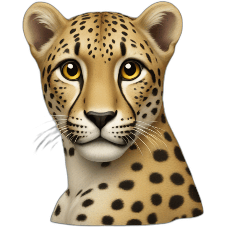 Un guépard emoji