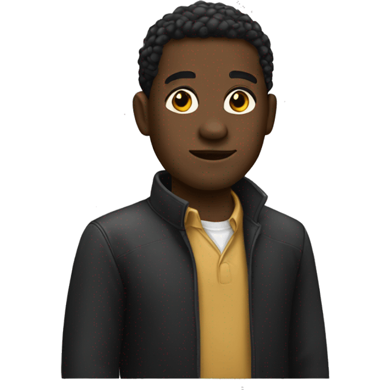 black small man emoji