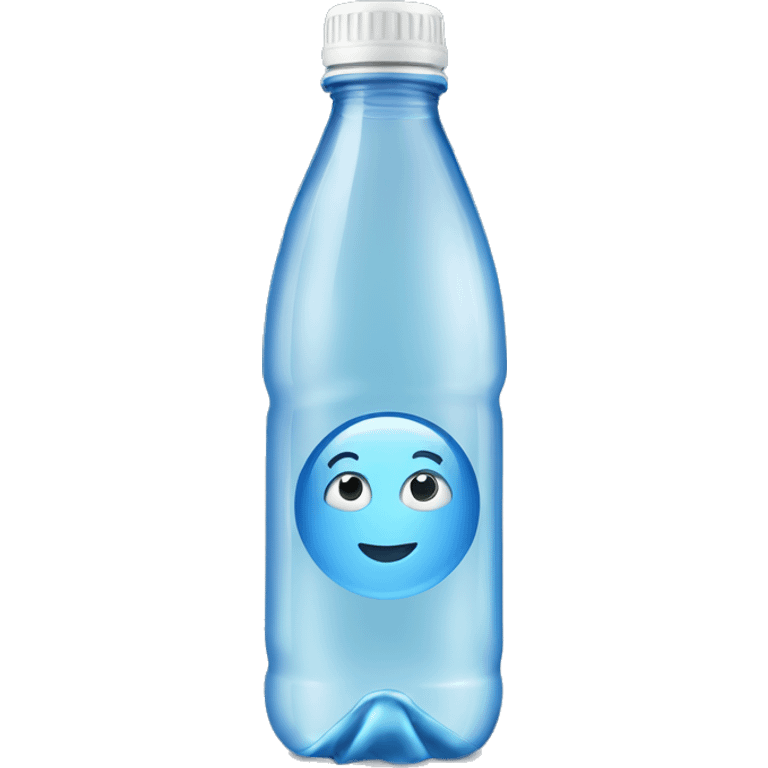 A bottle of water  emoji