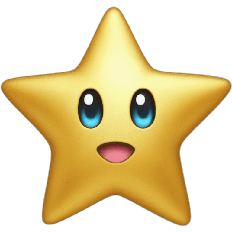 golden star kirby emoji