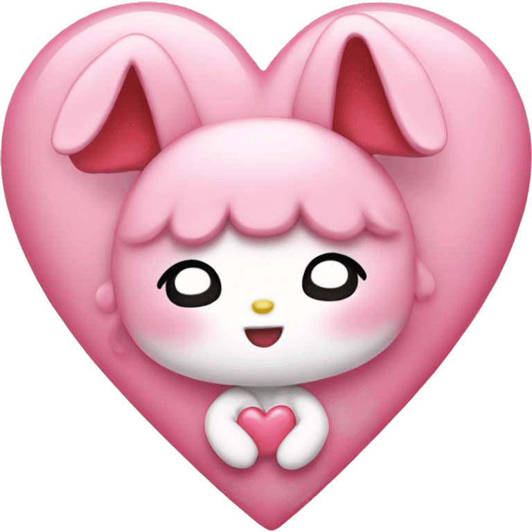 heart my melody emoji