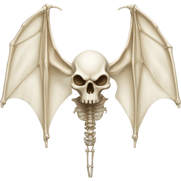 Bat skeleton  emoji