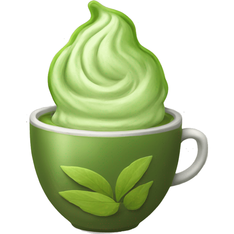 Matcha tea emoji