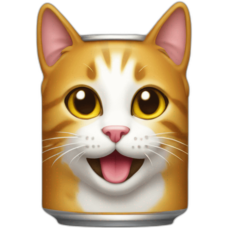 Cat beer emoji