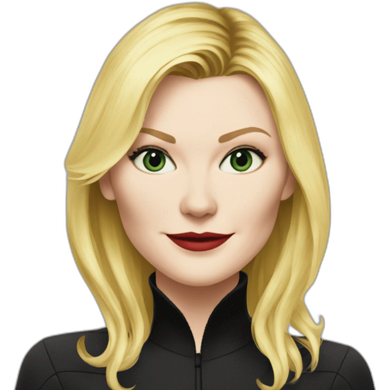 Kirsten dunst in spiderman emoji