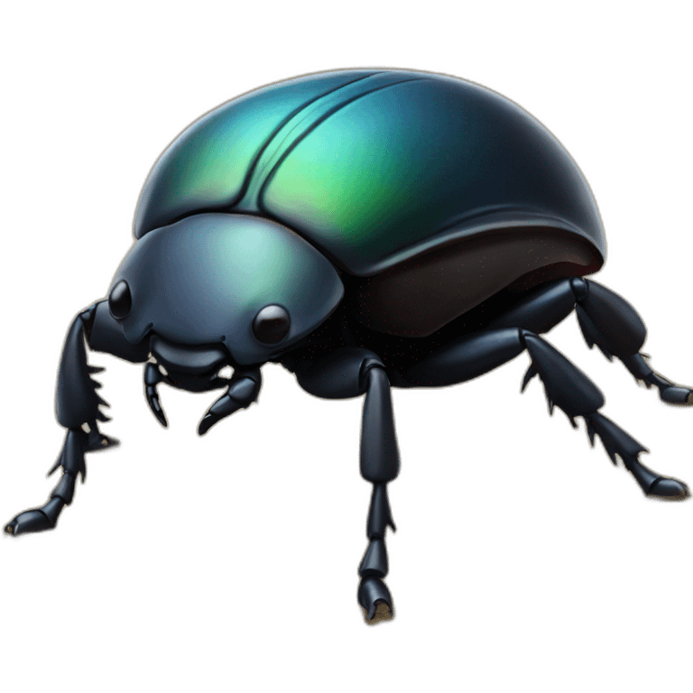 dung beetle   emoji