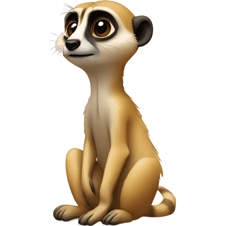 Sad meerkat emoji