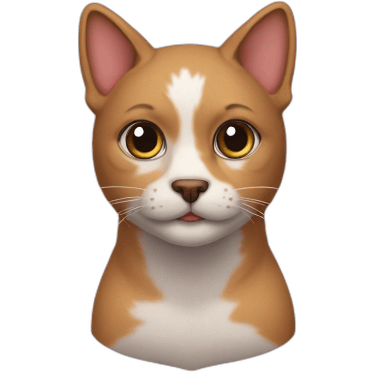 cat-dog-Khimaira emoji