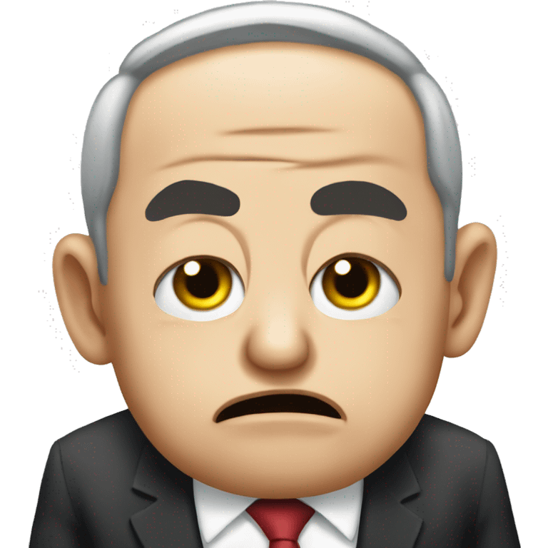 Benjamin Netanyahu crying emoji