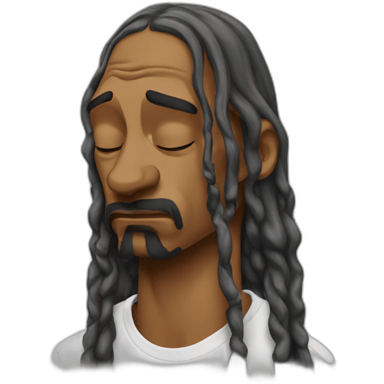 Snoop dogg crying emoji