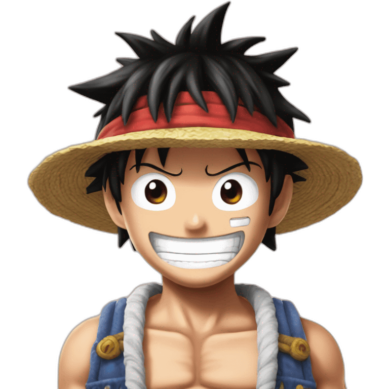 Luffy en gear 5 emoji