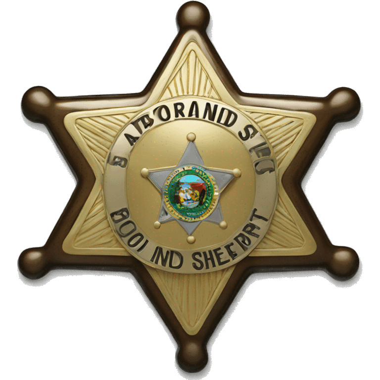 Broward Sheriff badge emoji