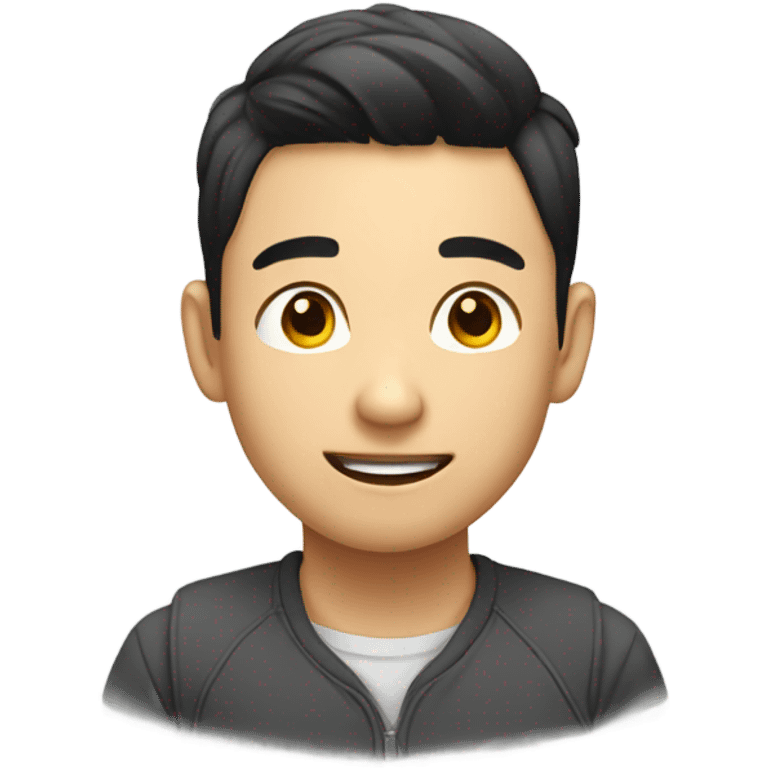 cute asian guy emoji