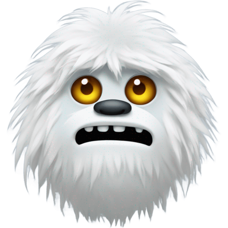 four eyes yeti emoji