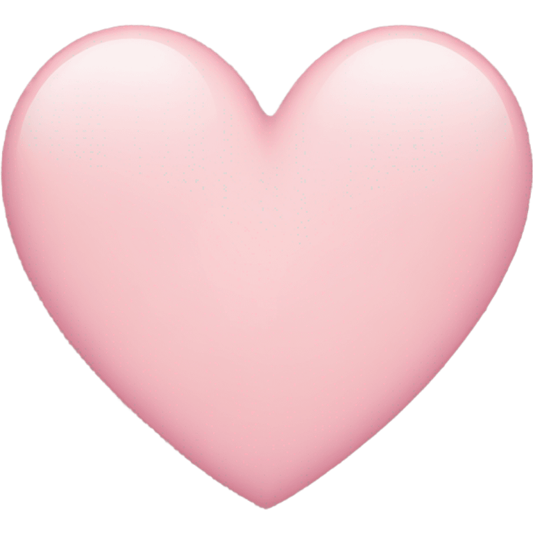 light pink heart emoji