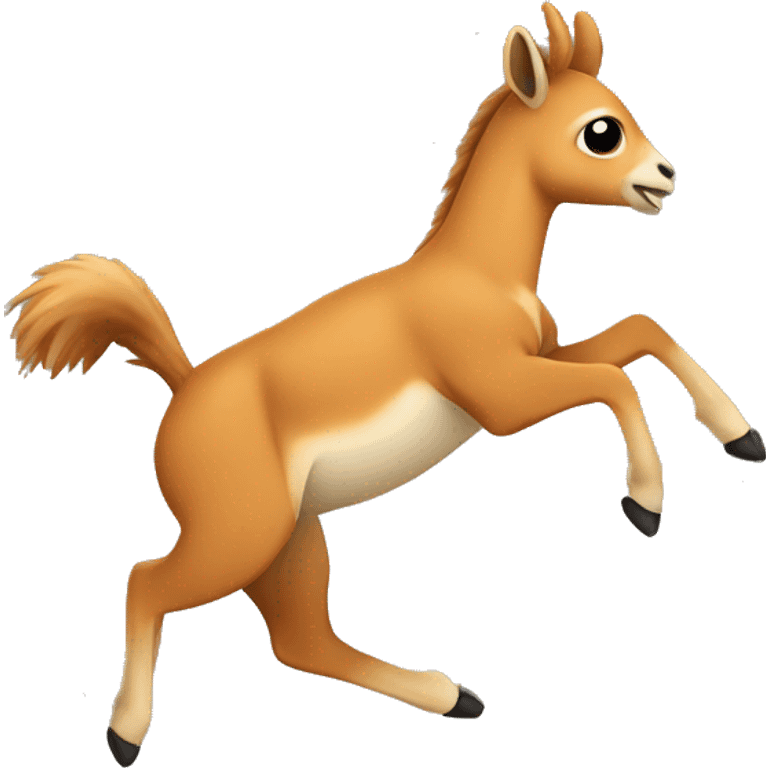 jumping vicuna emoji