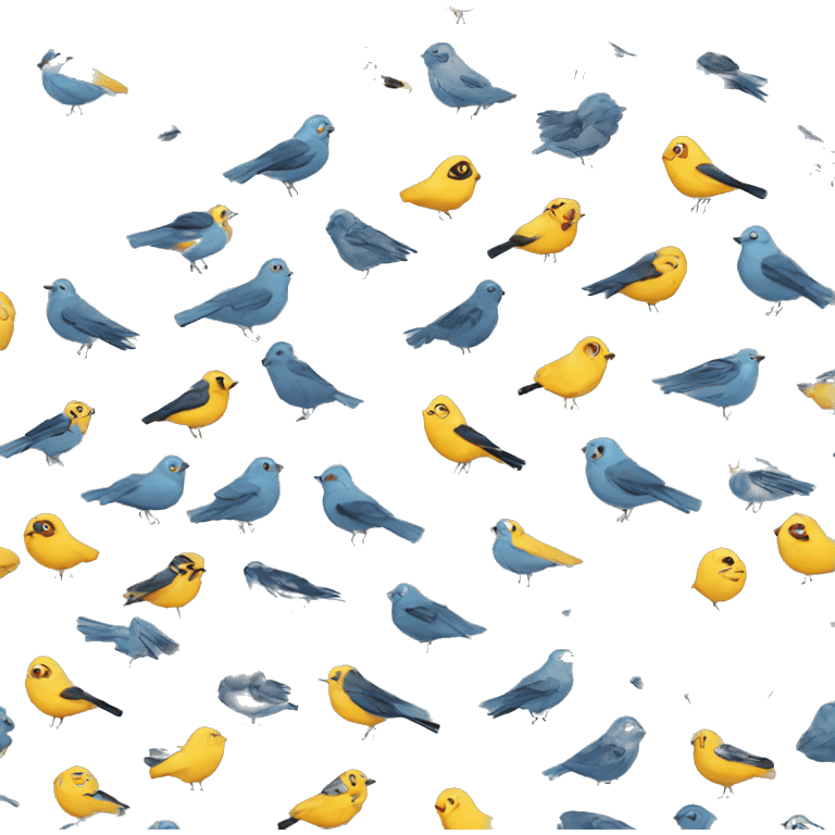 birds emoji