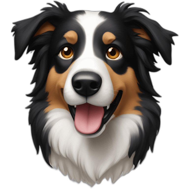 border collie que se chama leona emoji