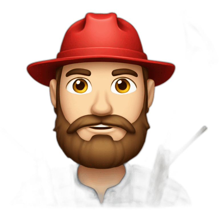 lumberjack-archery-with-cap emoji