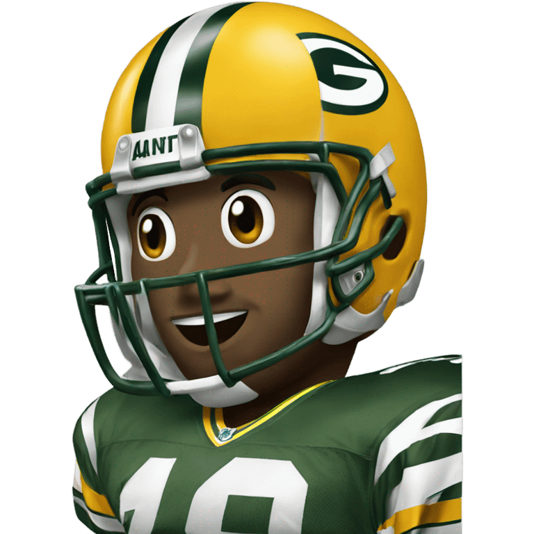 green bay packers  emoji