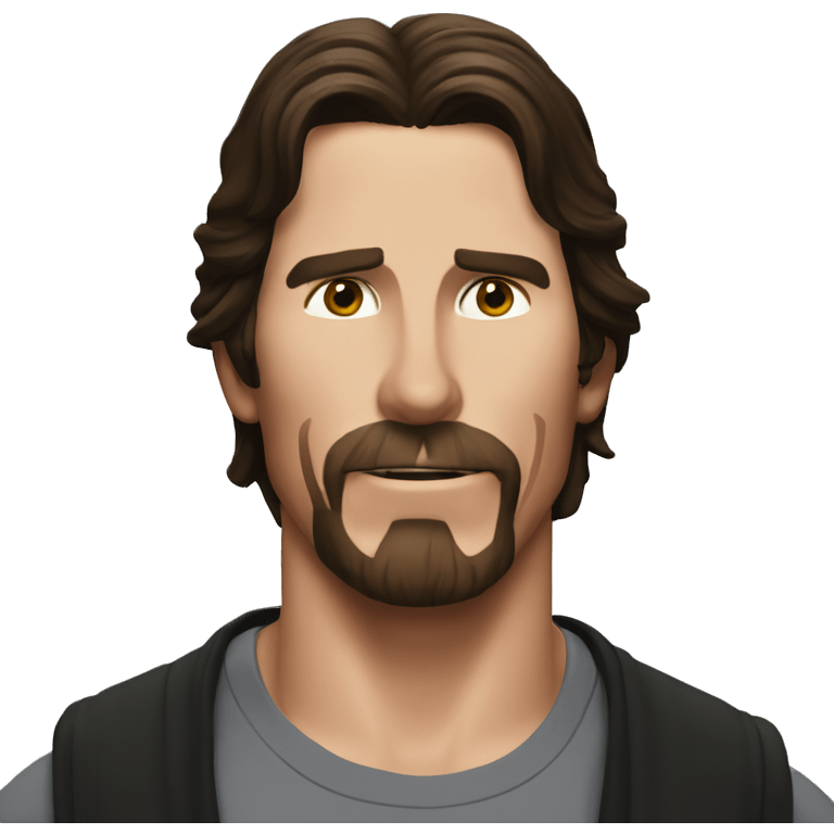 christian bale  emoji