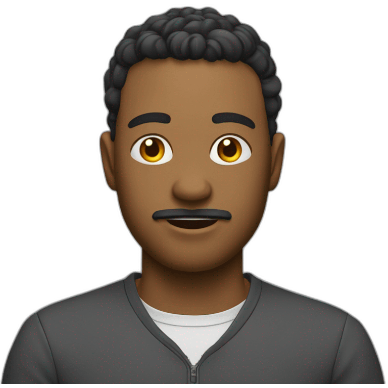 Homme qui joue aux jeux videos emoji