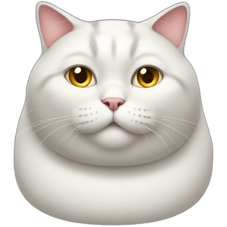 Obese cat emoji