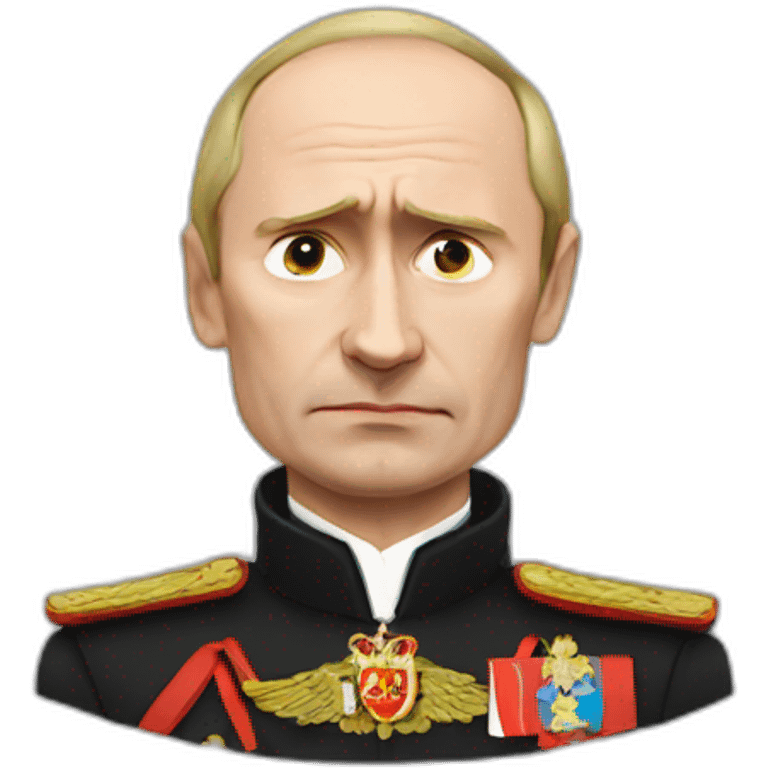 vlad putin not feeling good emoji