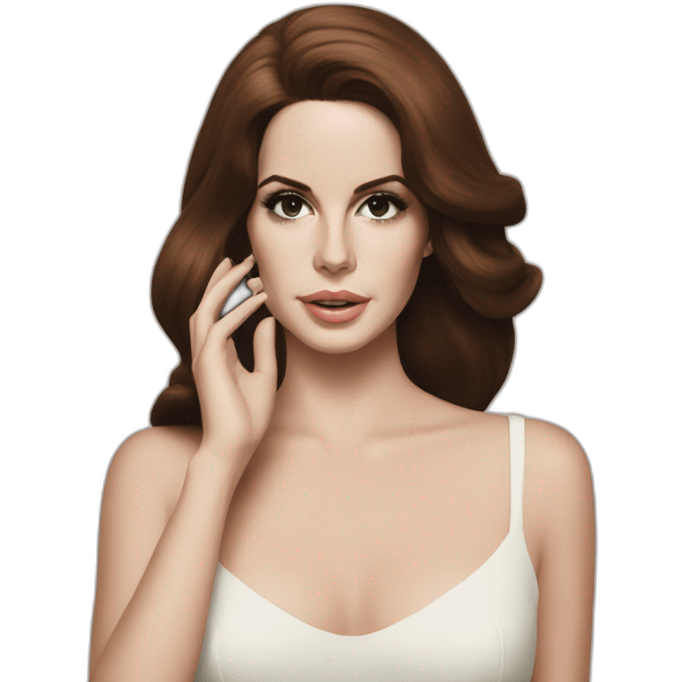 Lana del Rey emoji