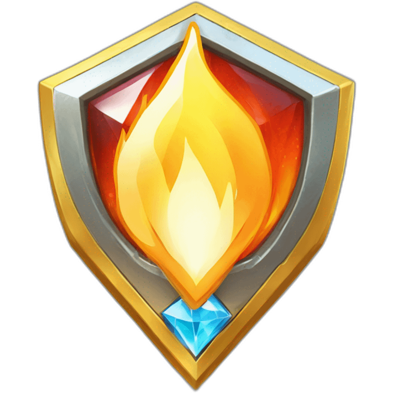 Pixel Badge Coin Diamond Flame Shiny Reward Legendary Unique Epic emoji