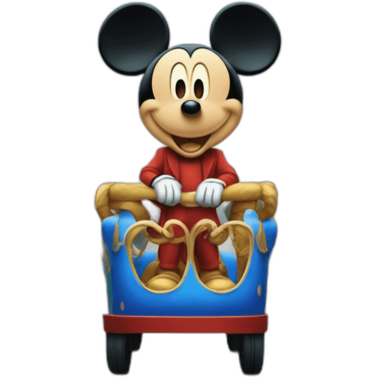 Mickey parade geante emoji