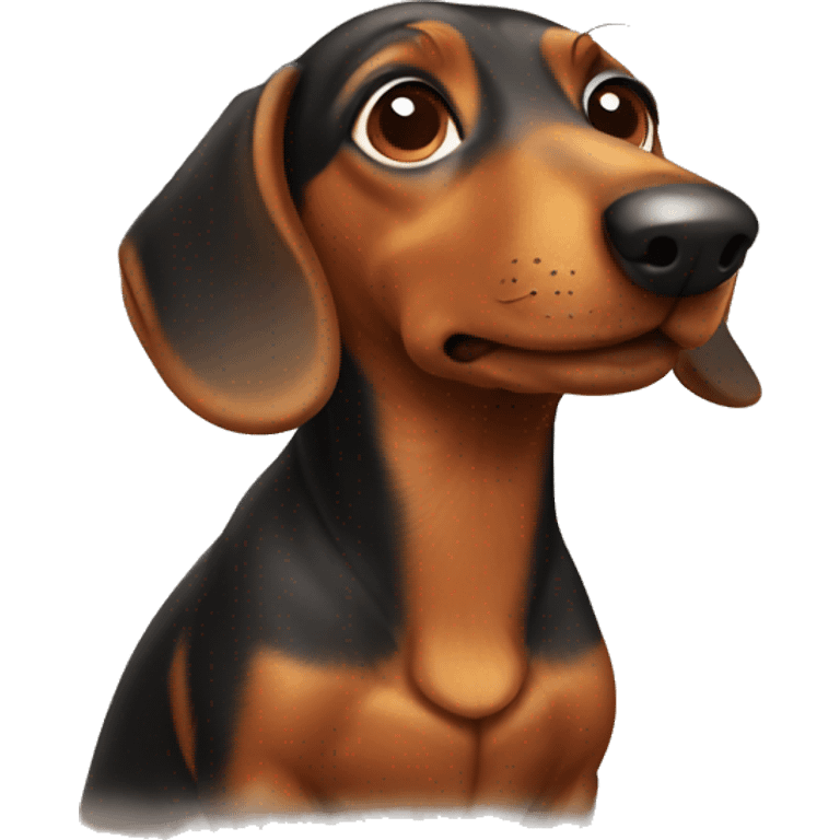 Daschund emoji