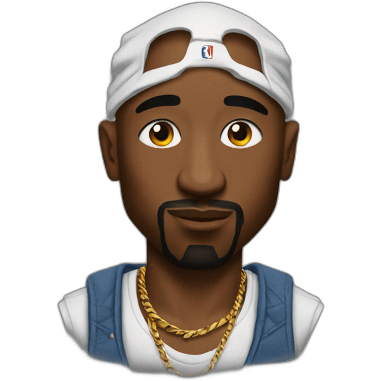 Tupac the goat emoji