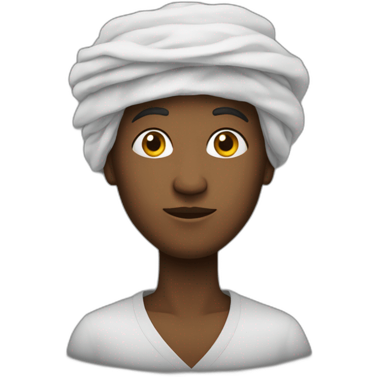 Un djiadiste voilé emoji