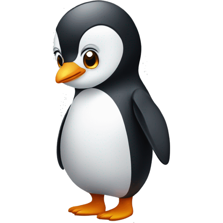 cute penguin emoji