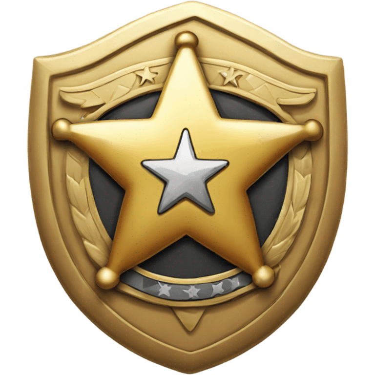 sheriff badge emoji