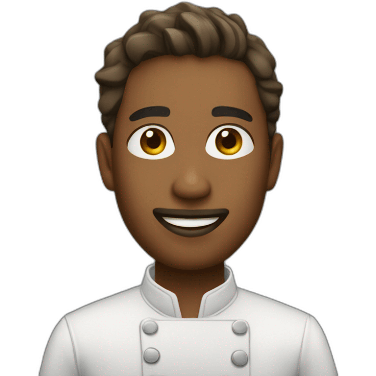 Saïd the canteen staff emoji