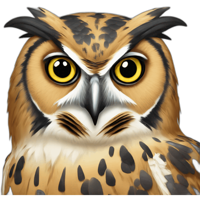 eagle-owl emoji