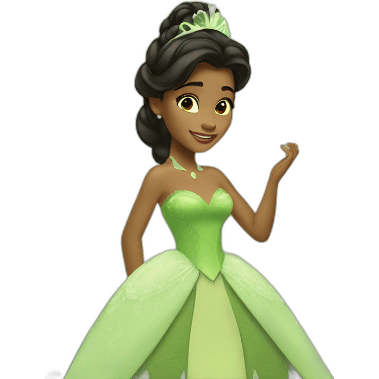 Princess tiana emoji