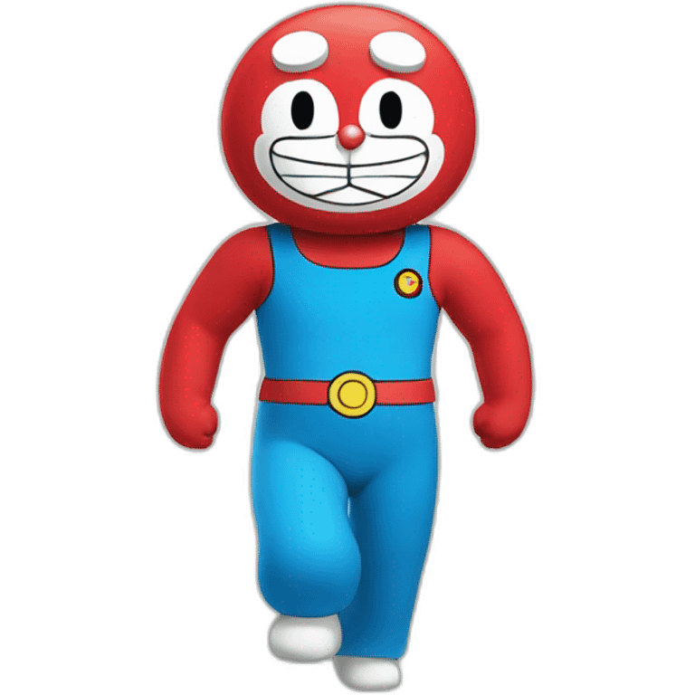 doraemon red color emoji